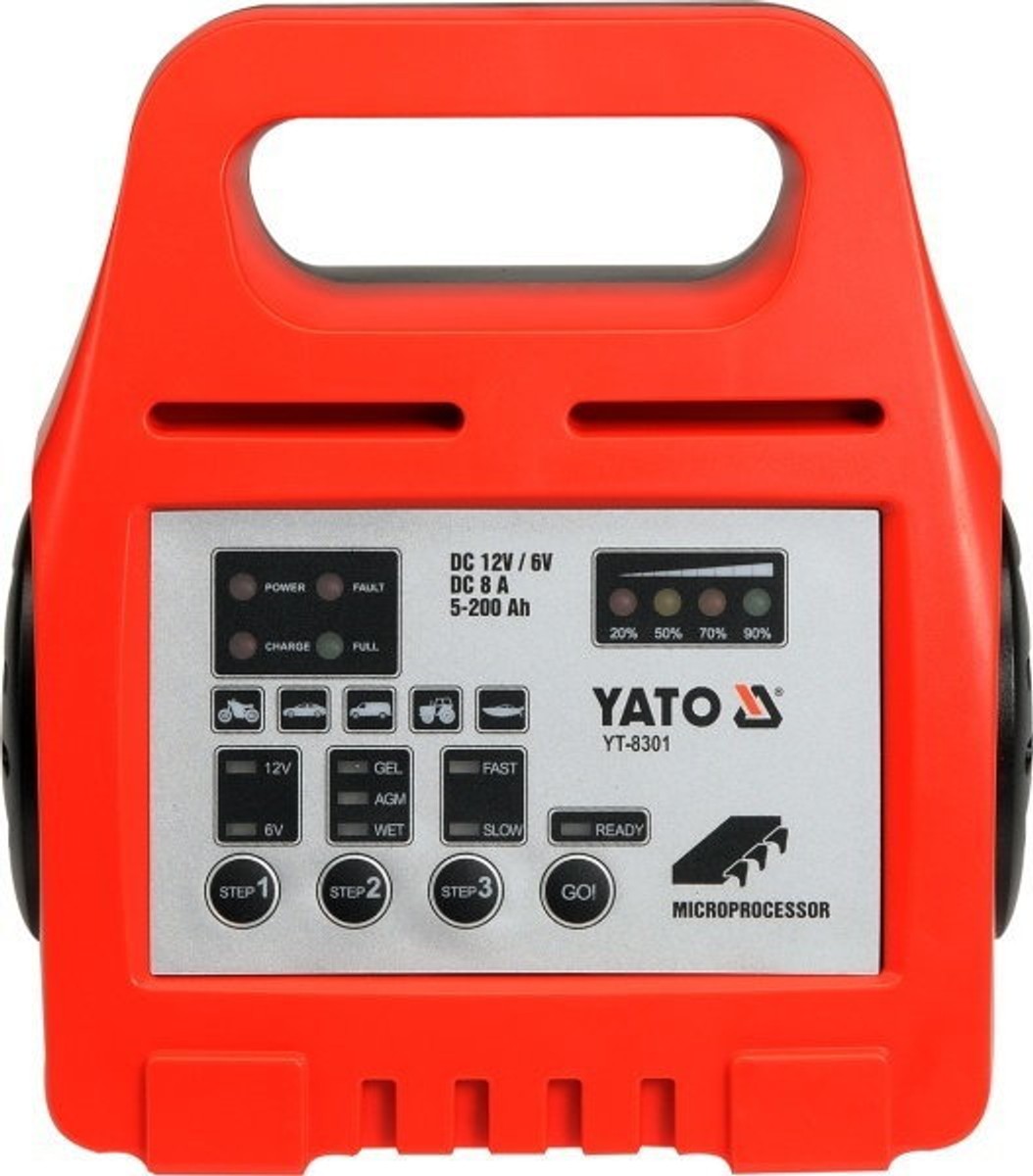 Prostownik samochodowy Yato YT-8301