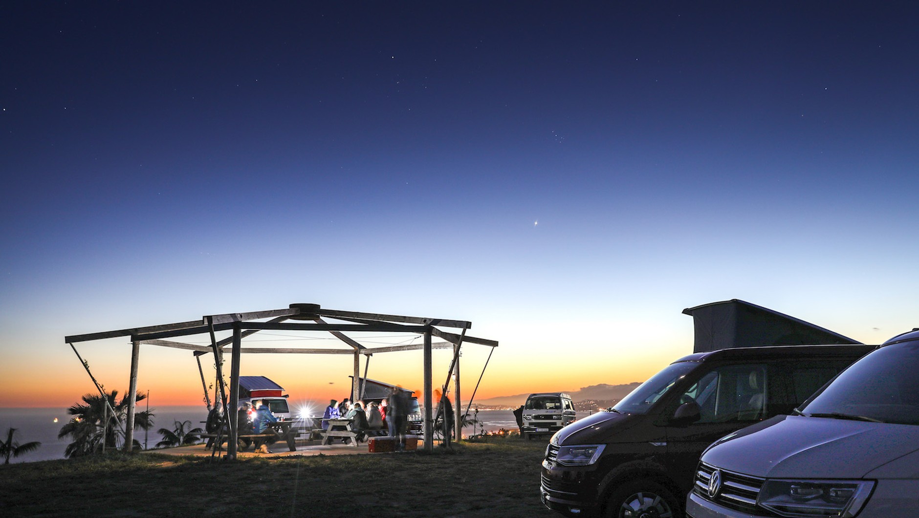 Volkswagenem California po Kalifornii