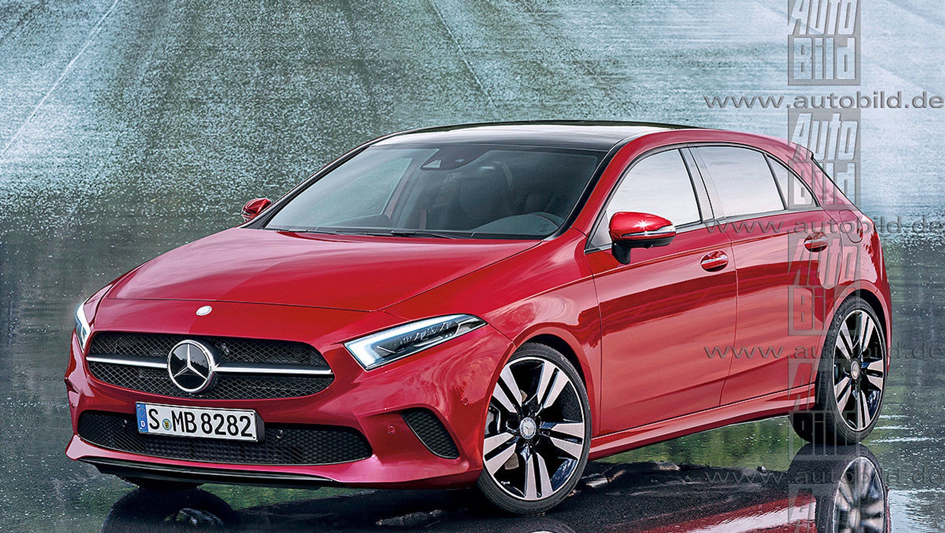 Nowy Mercedes klasy A - wizualizacja