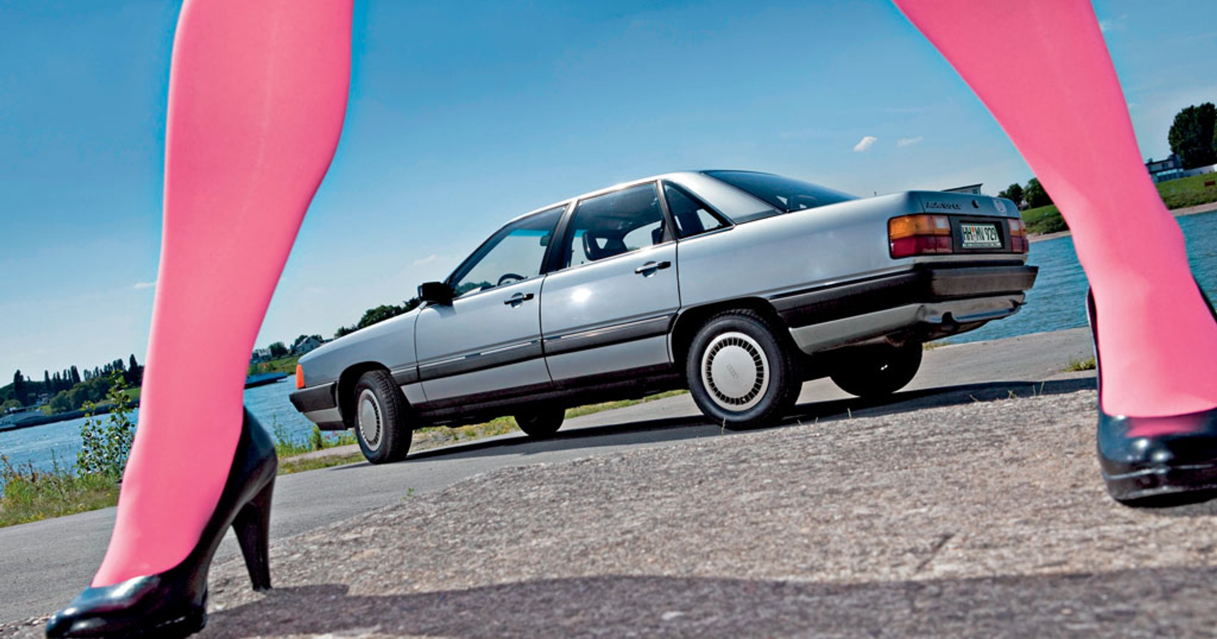 Audi 100 C3 - Rozmiar robi robotę
