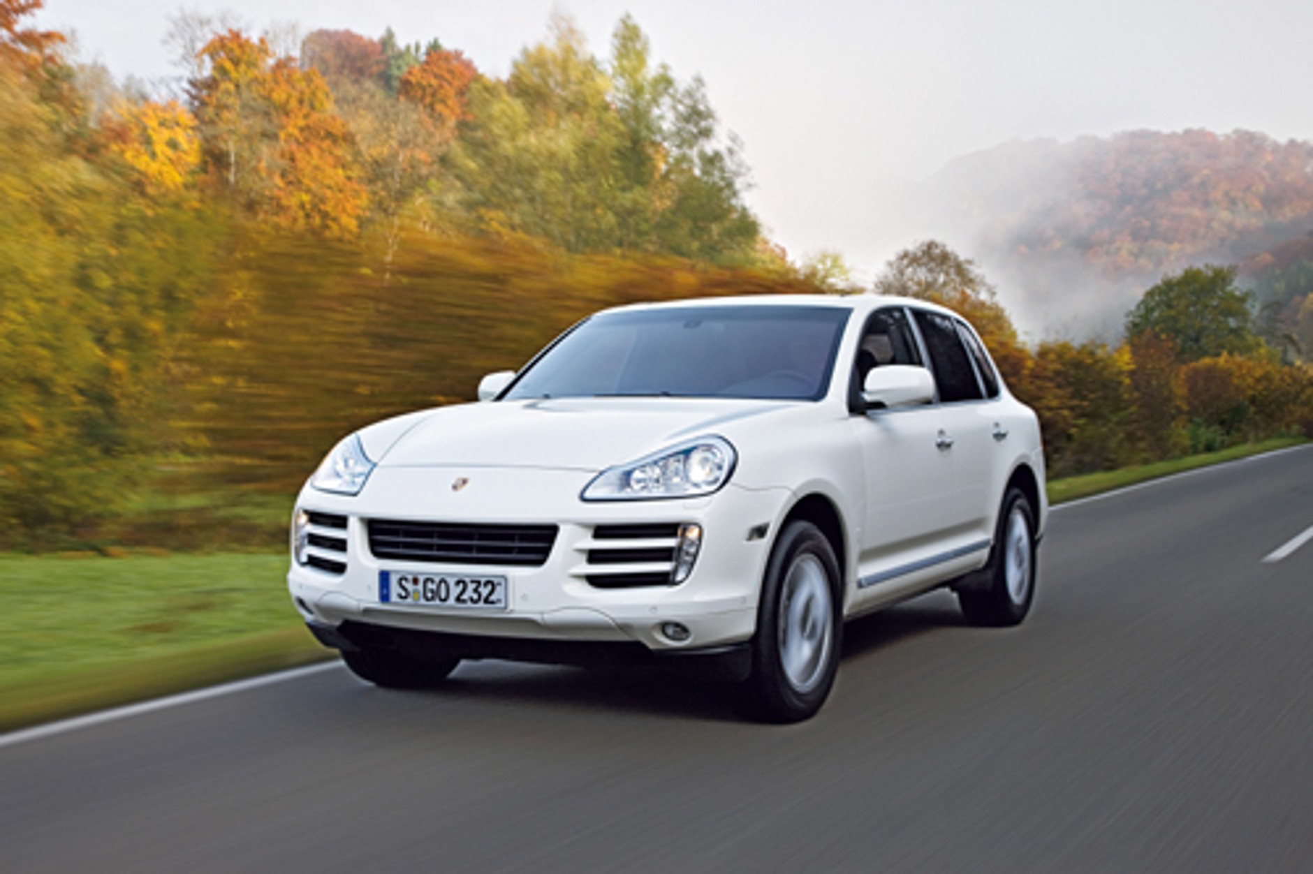 Porsche Cayenne diesel - Porsche już oszczędza