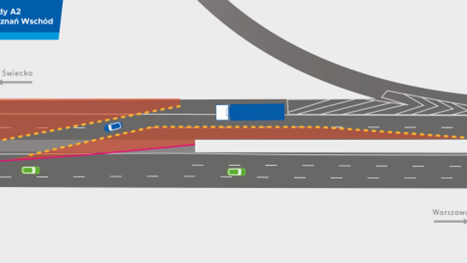 Rozbudowa A2, utrudnienia od 07.10.2024