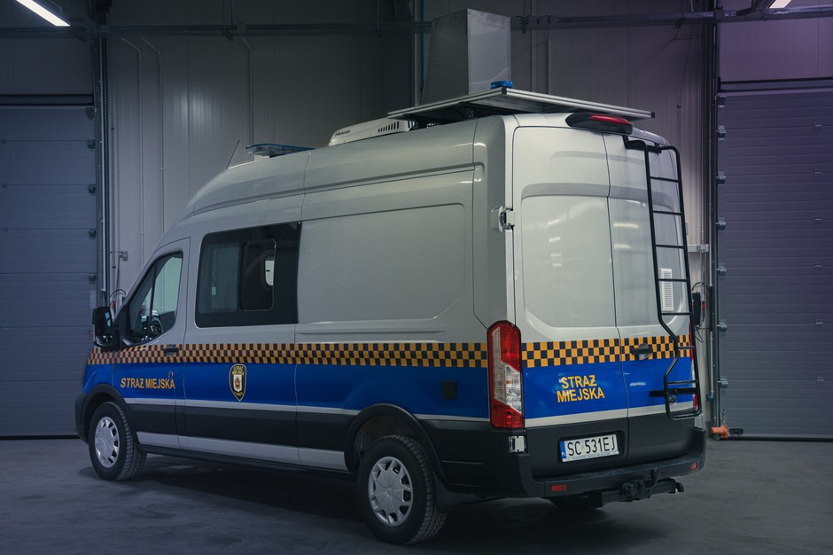 Specjalistyczny Ford Transit dla Straży Miejskiej