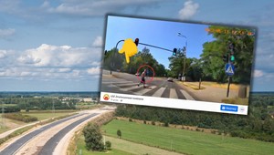 Półnagi pieszy wkroczył na pasy na "czerwonym". Miał pecha