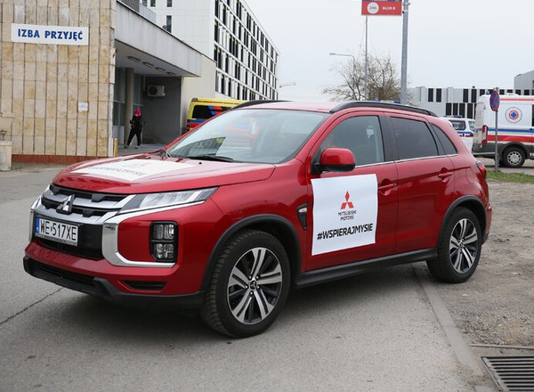 Mitsubishi z pomocą służbie zdrowia