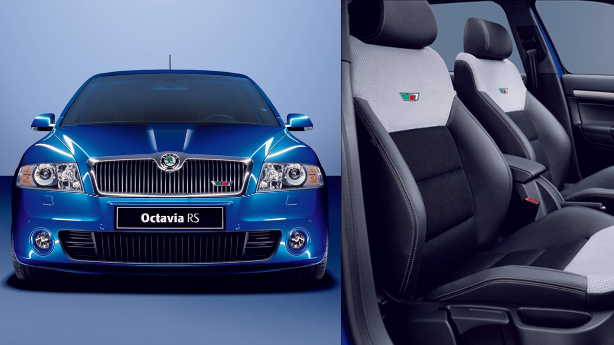 RS ma bardziej agresywną stylistykę zewnętrzną.