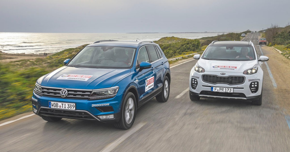 Volkswagen Tiguan kontra Kia Sportage - prymus kontra bestseller