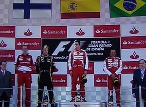 Ferrari i Alonso triumfatorami GP Hiszpanii 2013
