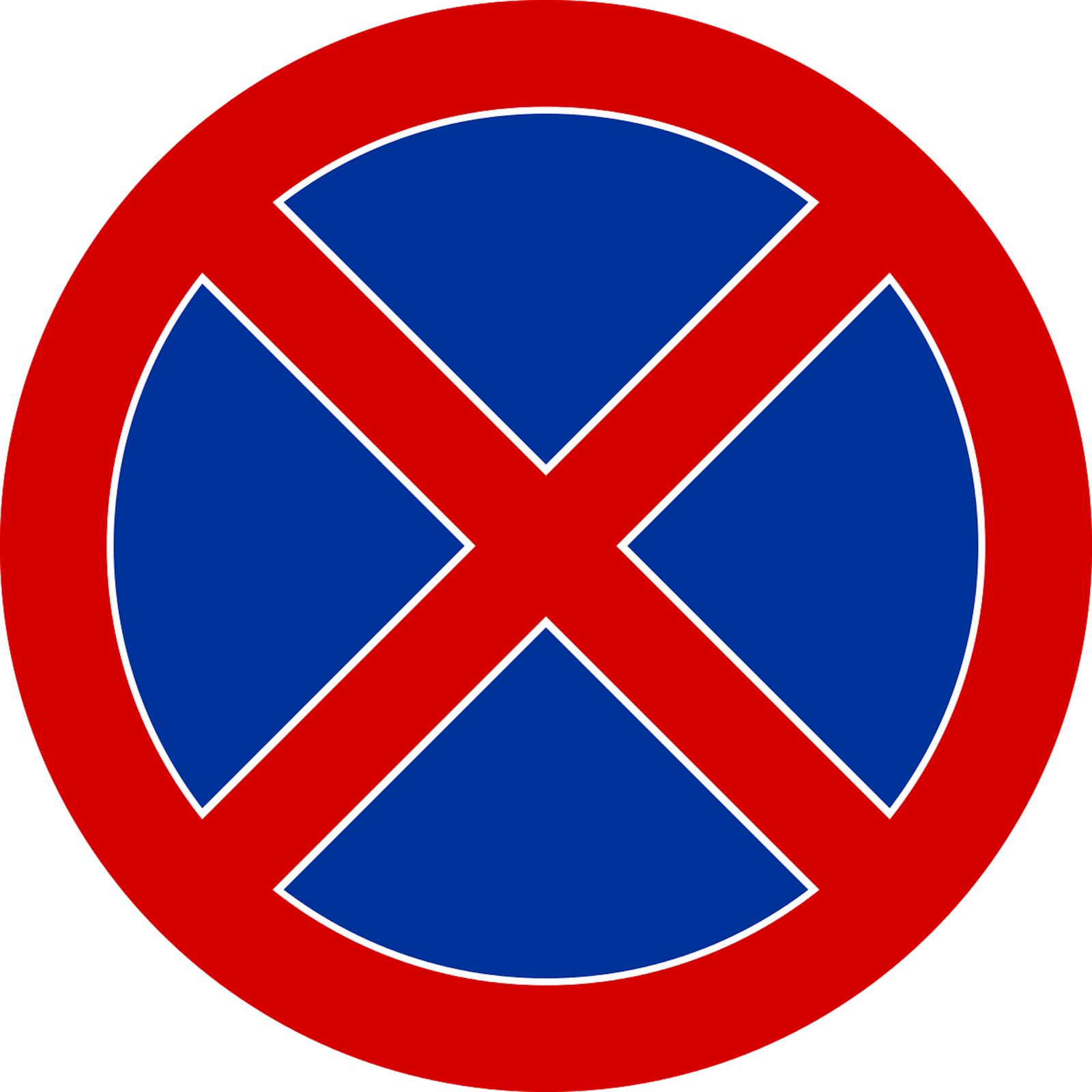 Znak B-36 Zakaz zatrzymywania się