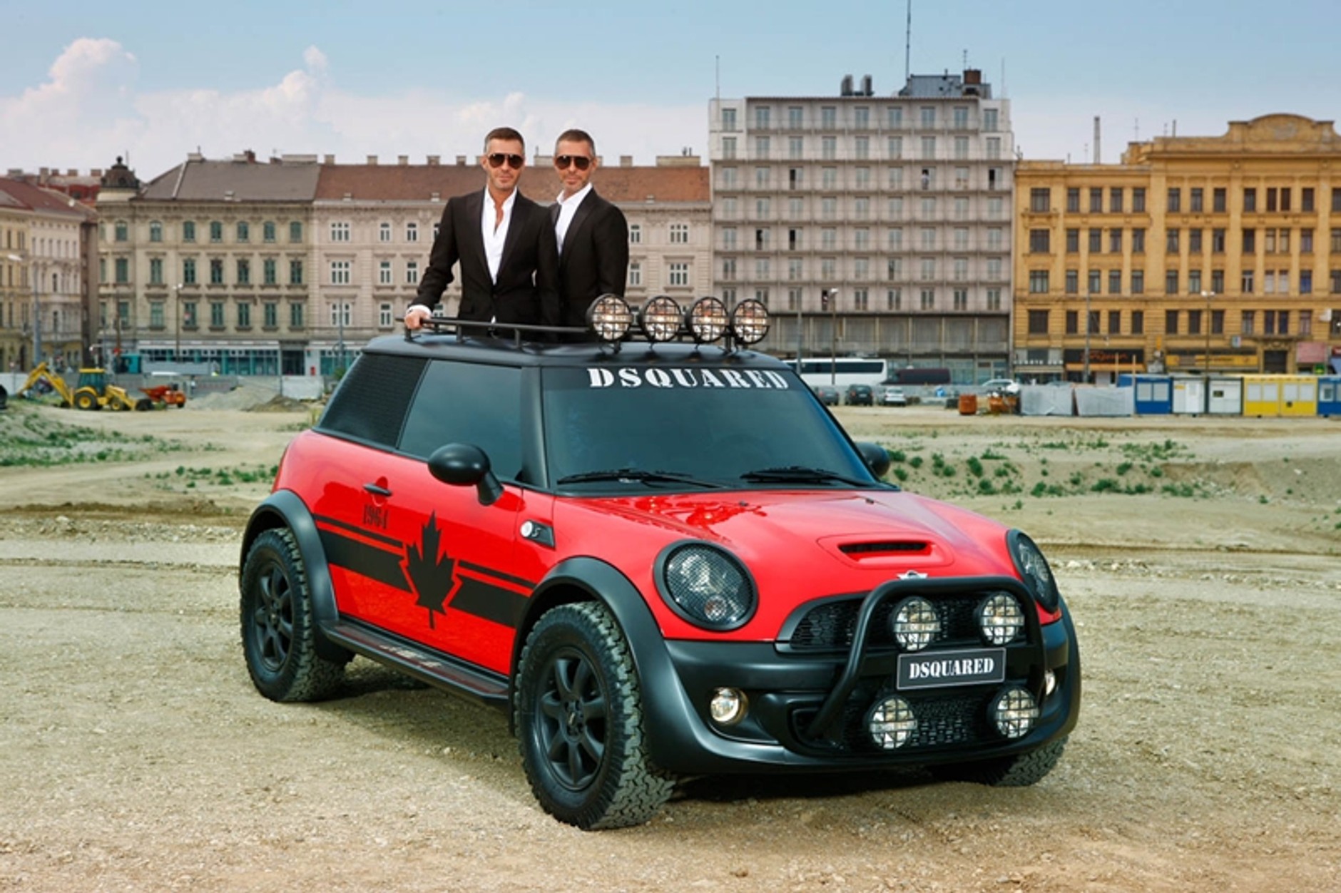 Mini Cooper S Red Mudder by Dsquared2