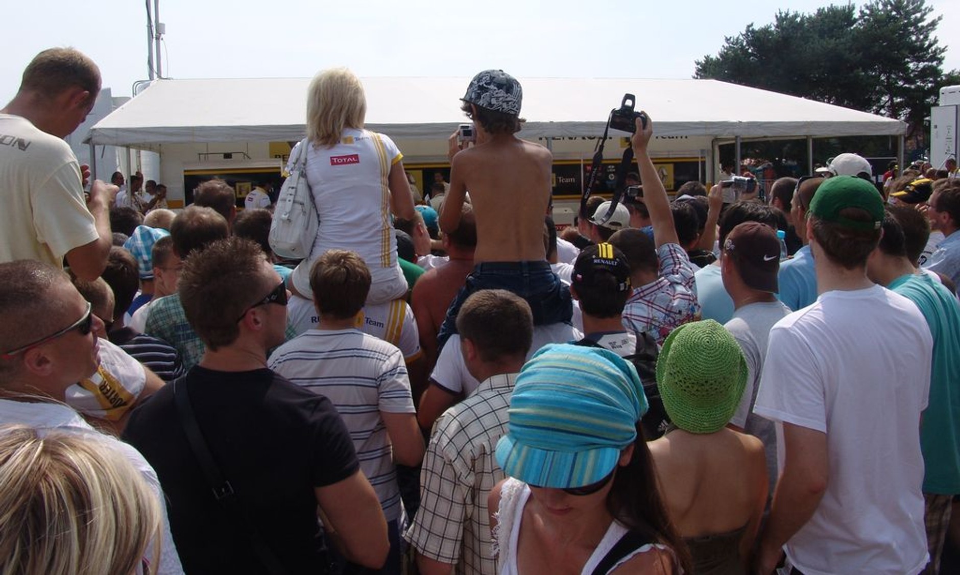 Kubica szalał na torze Poznań (galeria)