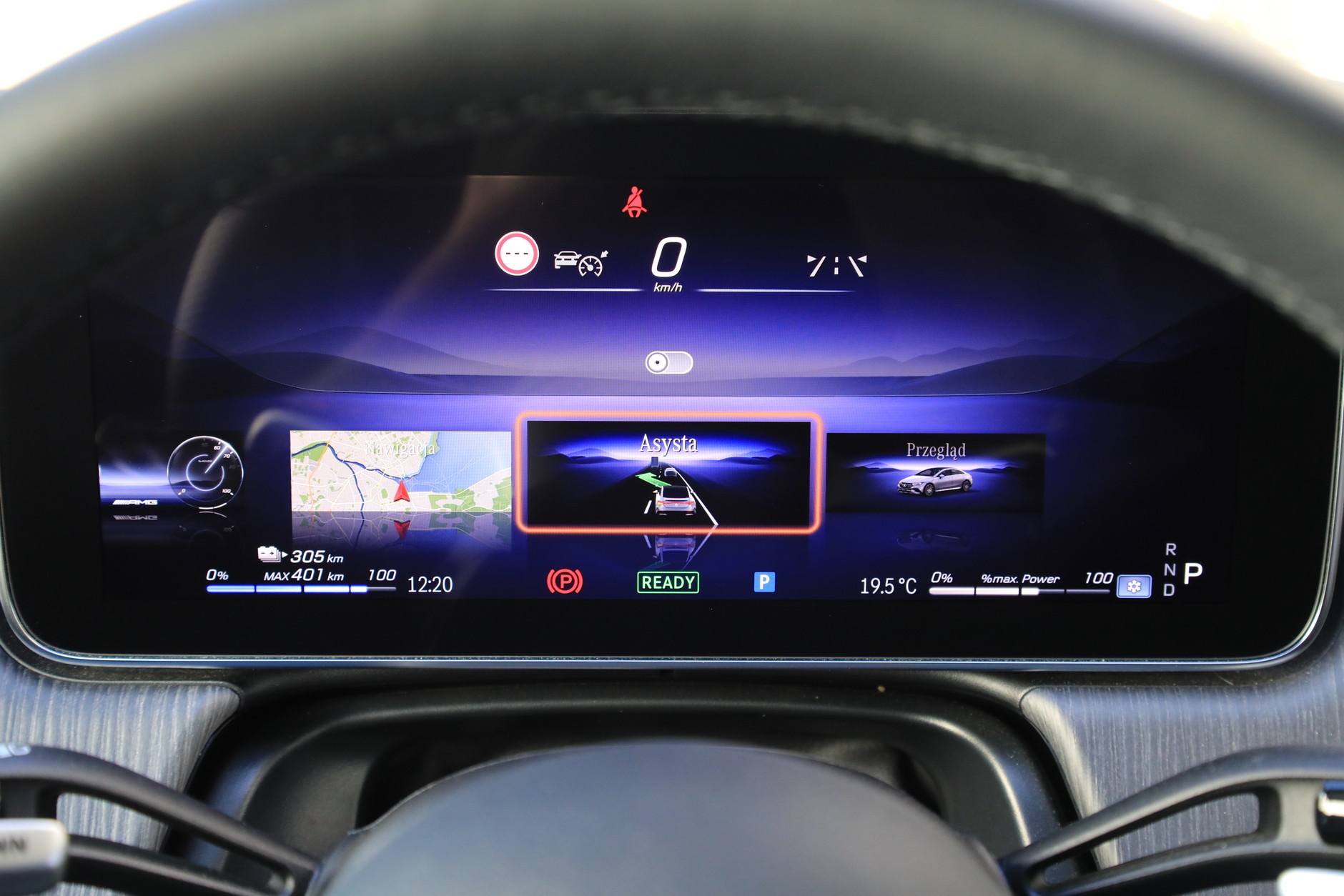 Mercedes-AMG EQE 43 4MATIC 2022 r. 1 generacja