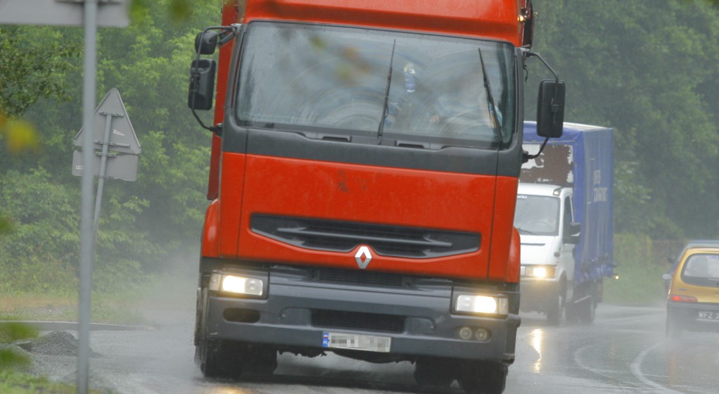 Niedzielny kierowca TIR-a