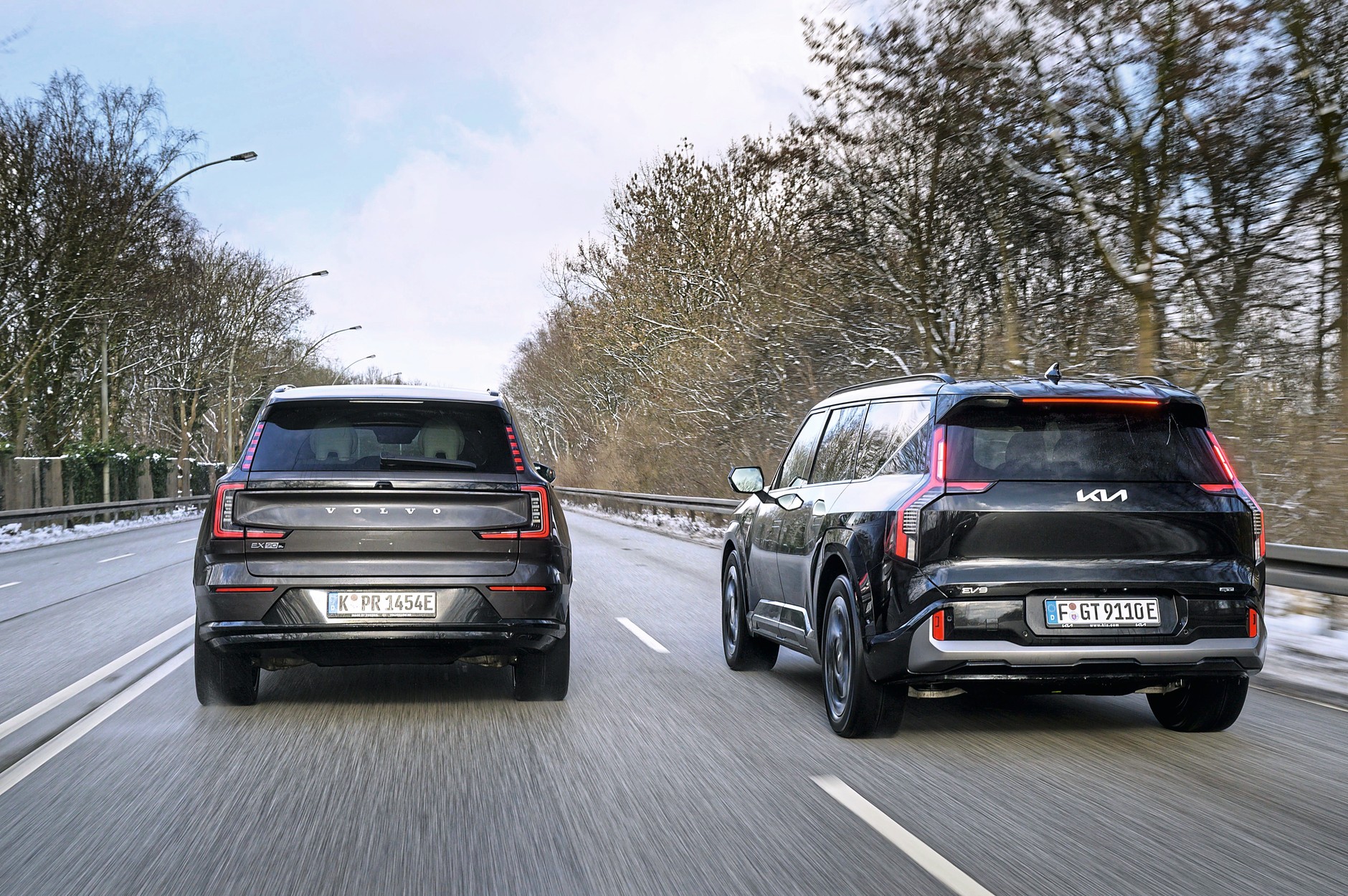 Kia EV9 kontra Volvo EX90
