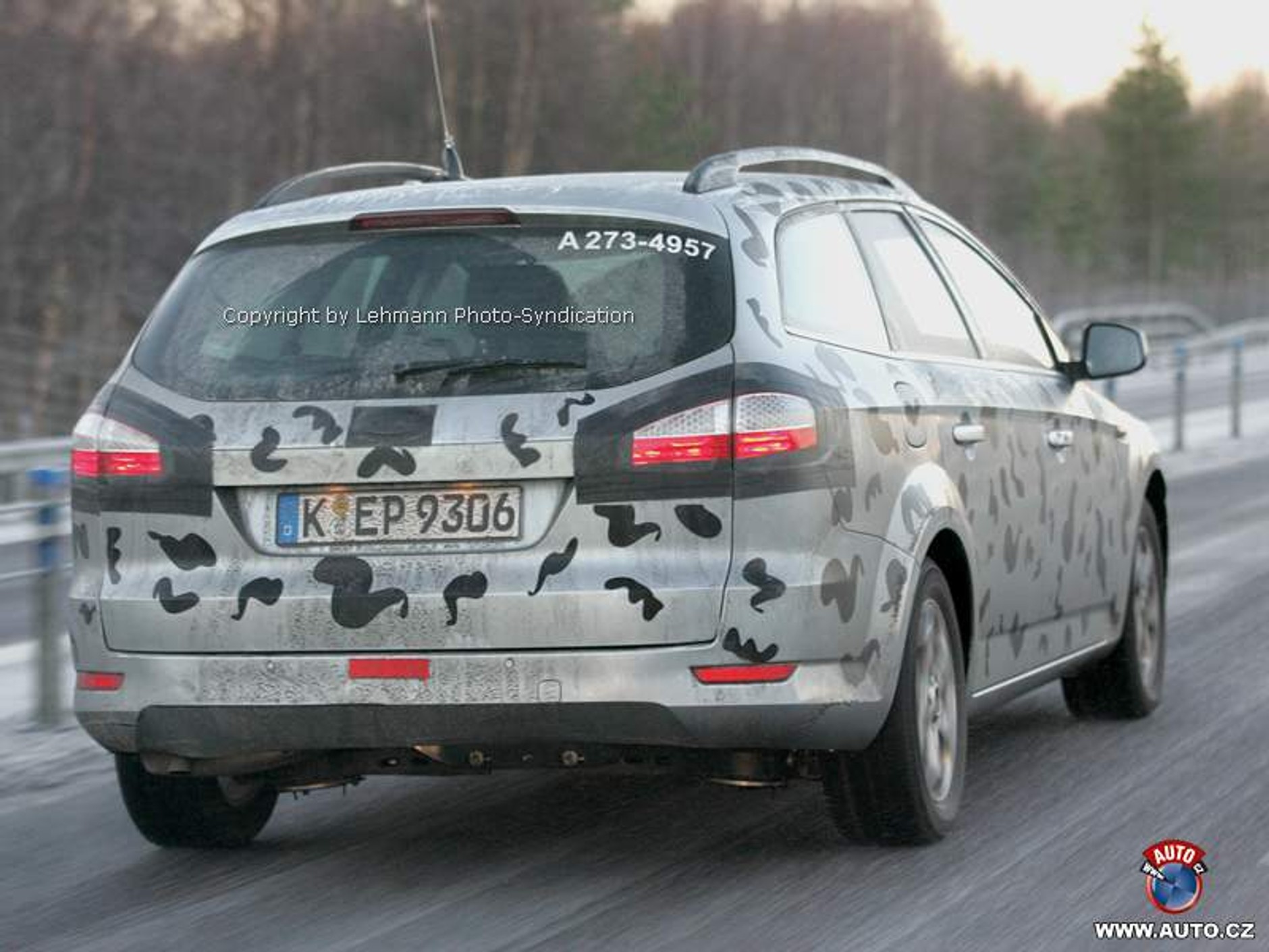 Zdjęcia szpiegowskie: Ford Mondeo kombi (zimowe testy w Skandynawii)