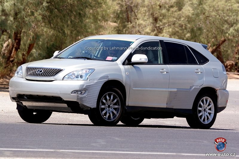 Zdjęcia szpiegowskie: Nowy Lexus RX 350 w roku 2009