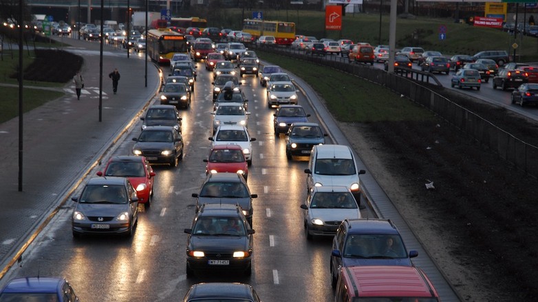 Warszawa jednym z najbardziej zakorkowanych miast