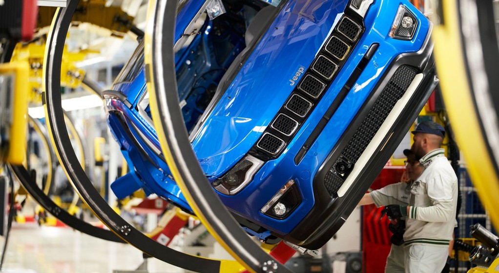 Jeep Renegade w fabryce w Melfi (Włochy)