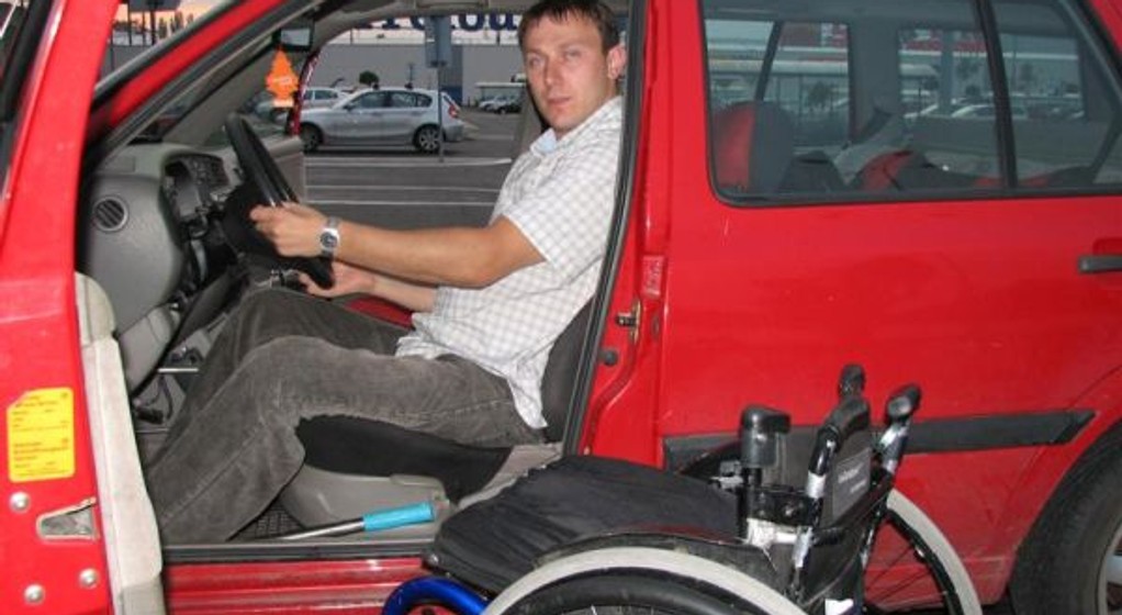 Niepełnosprawny kierowca