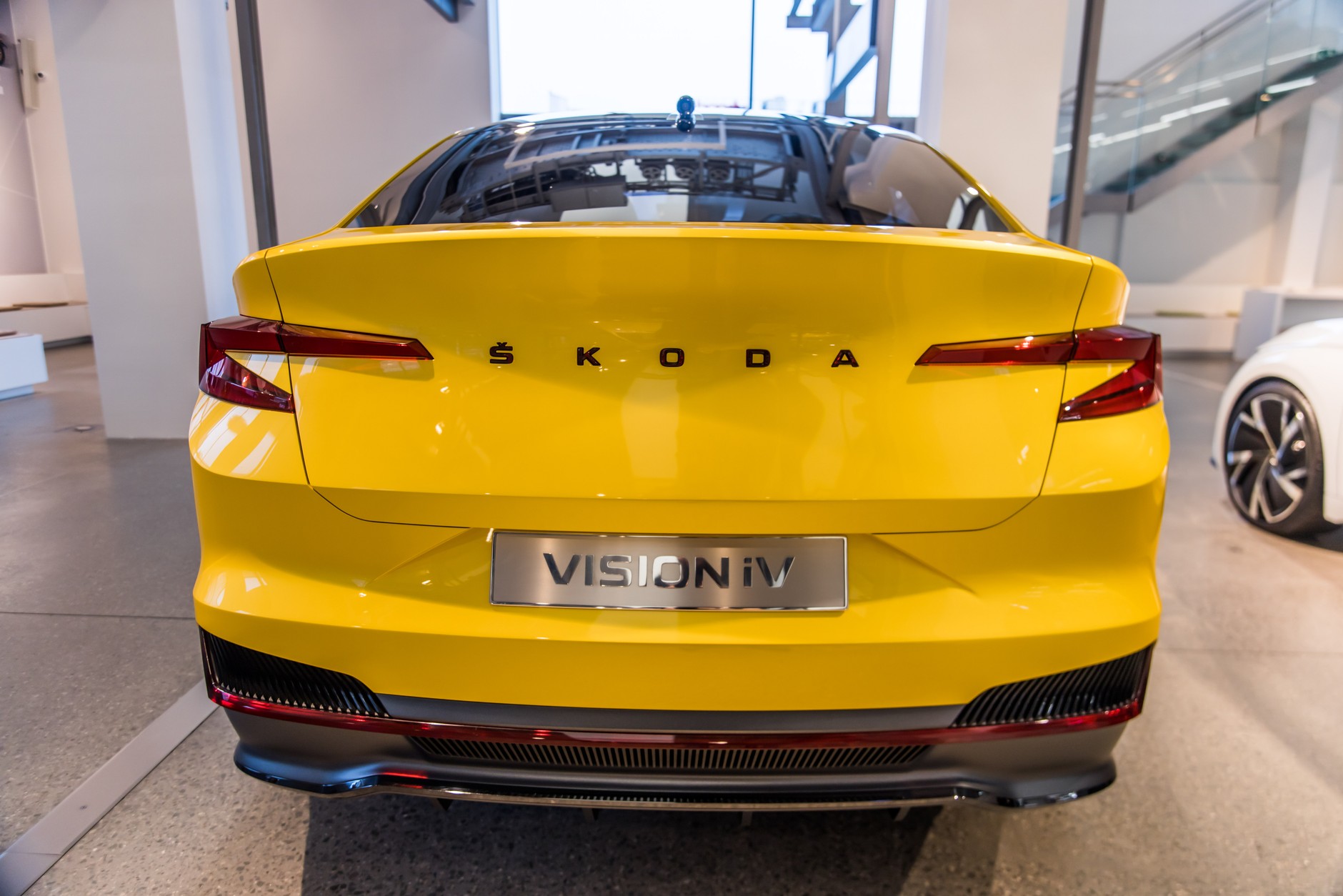 ŠKODA Vision iV w Muzeum w Mladá Boleslav