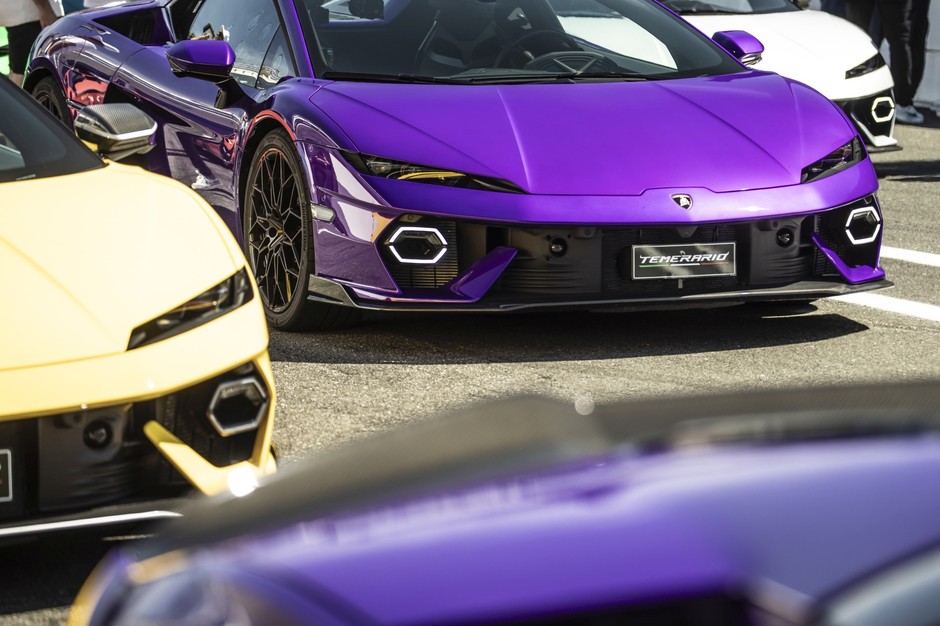 Lamborghini Temerario na torze Estoril