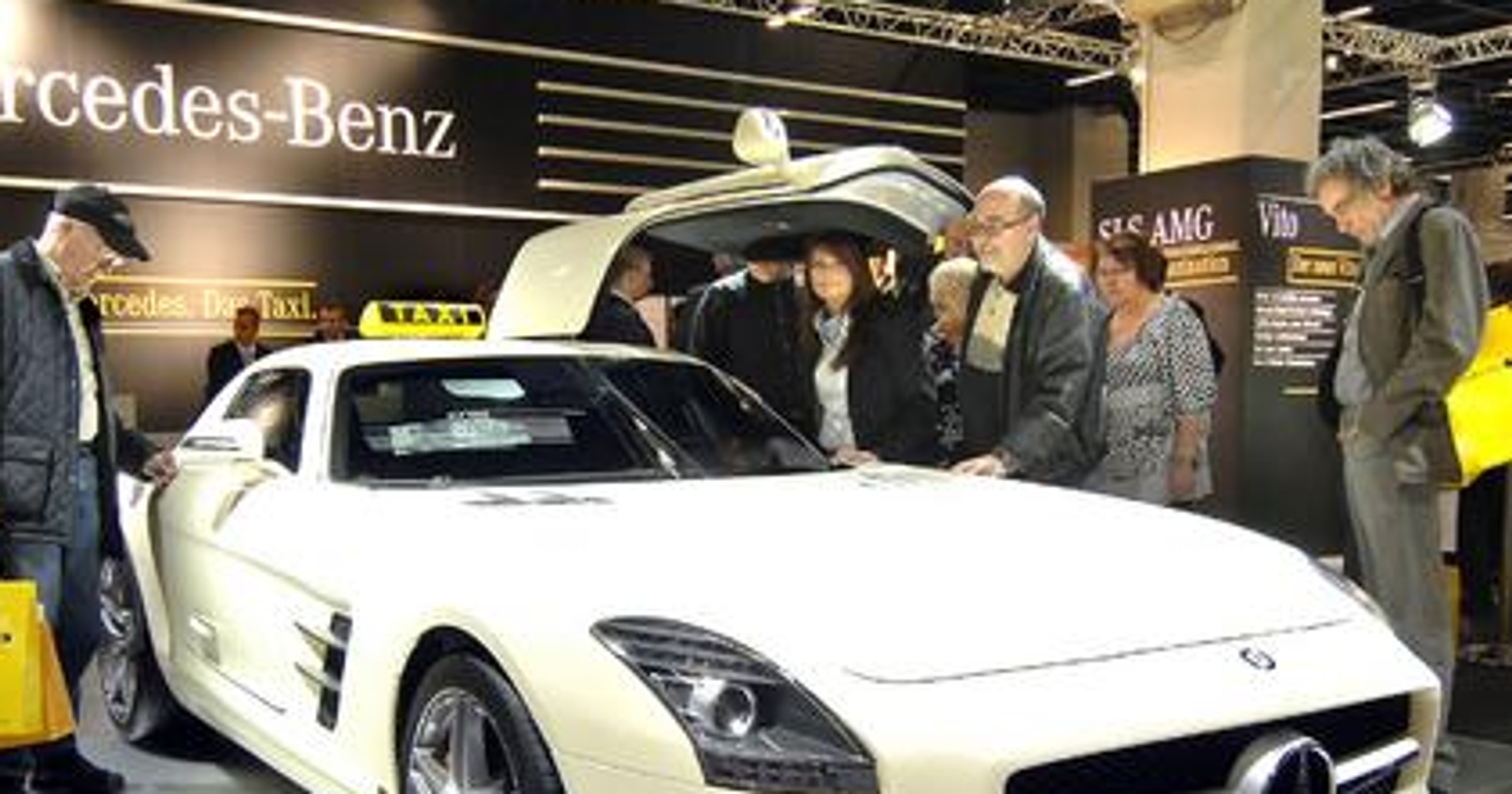 Mercedes SLS AMG – najszybsza taksówka na świecie
