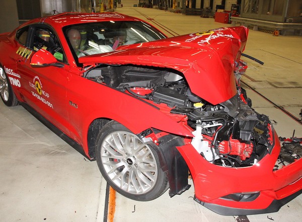 Ford Mustang - tylko dwie gwiazdki od Euro NCAP