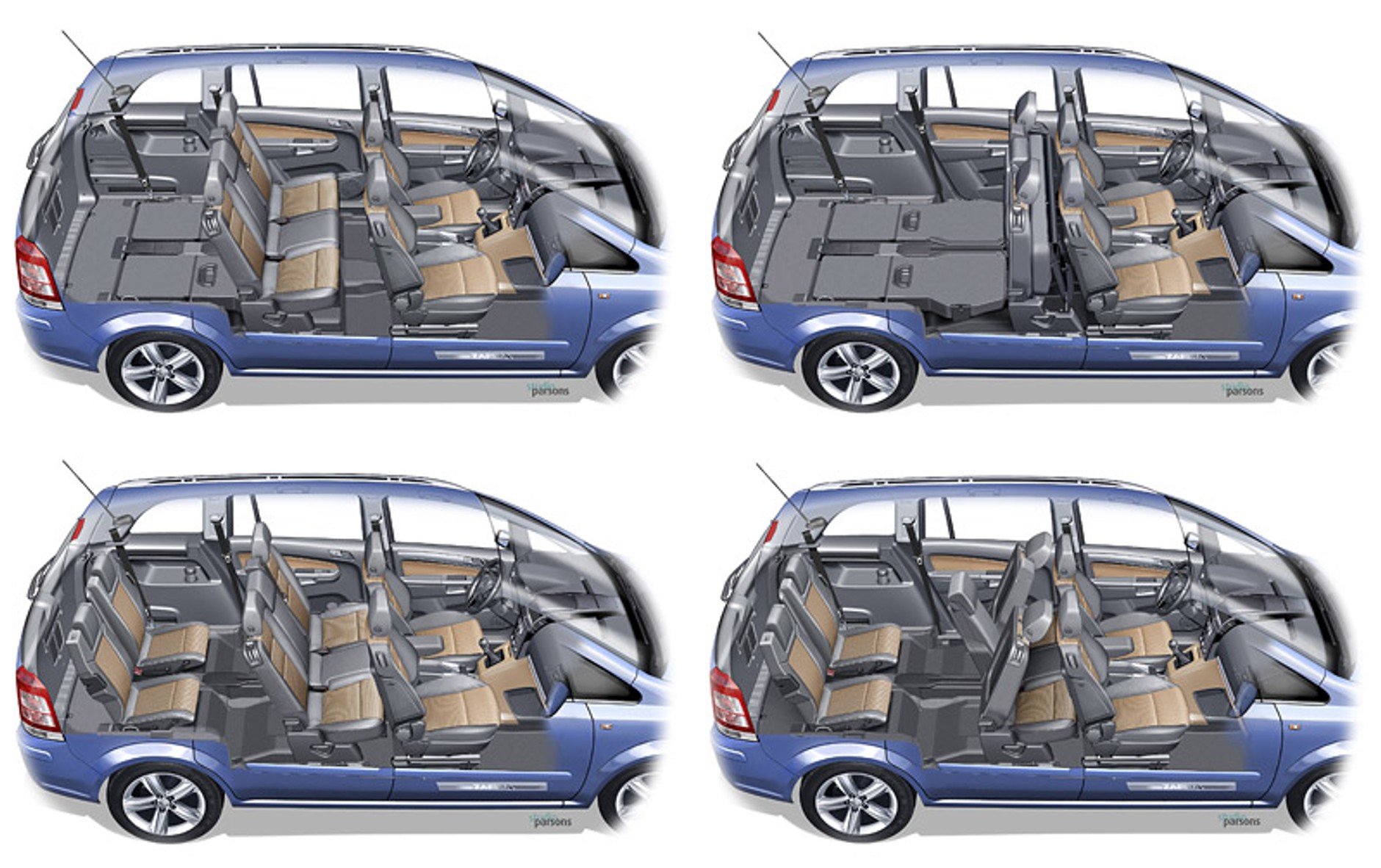 Opel: nowa Zafira w natarciu od lutego (dane techniczne plus ceny w Polsce)