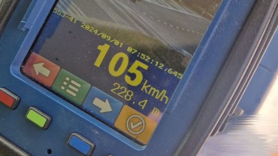 Policjanci prowadzili jedną z akcji specjalnych, kiedy pojawił się ten motocyklista