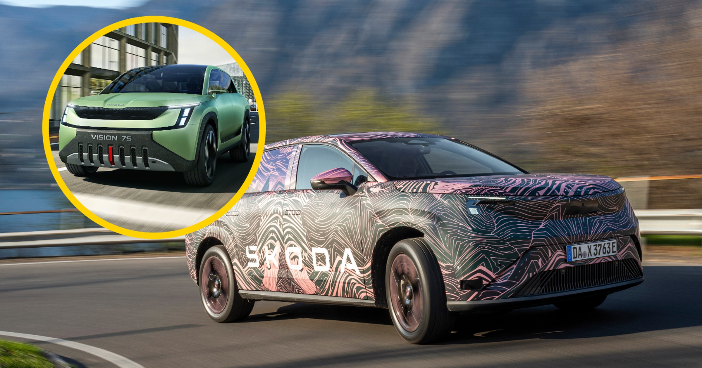 Skoda Peaq i Skoda Vision 7S