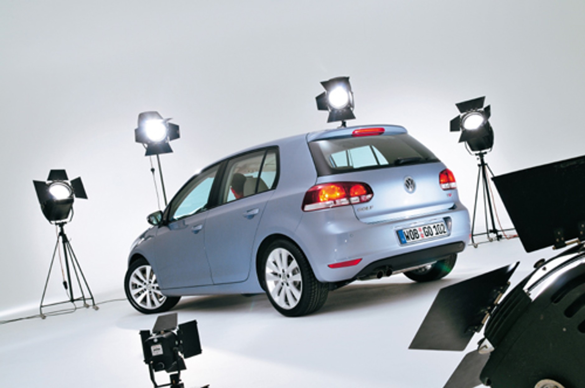 Golf VI kurtyna w górę!