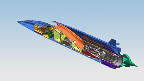 Bloodhound SSC: projekt auta, które pokona 1000 km/h