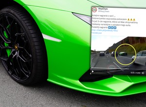 Kierowca Lamborghini namierzony. Siał postrach na polskich drogach