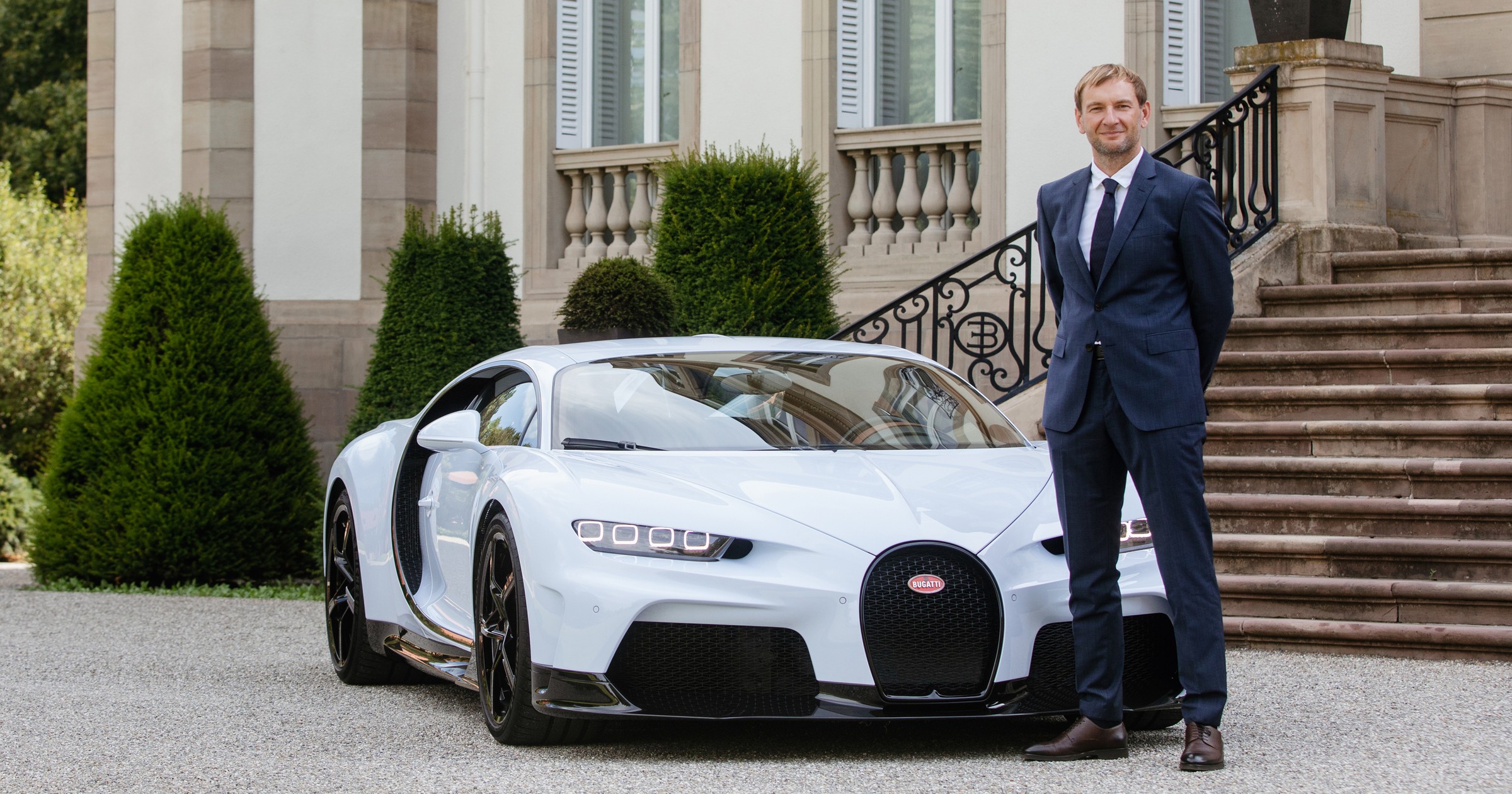 Jakub Pietrzak i Bugatti
