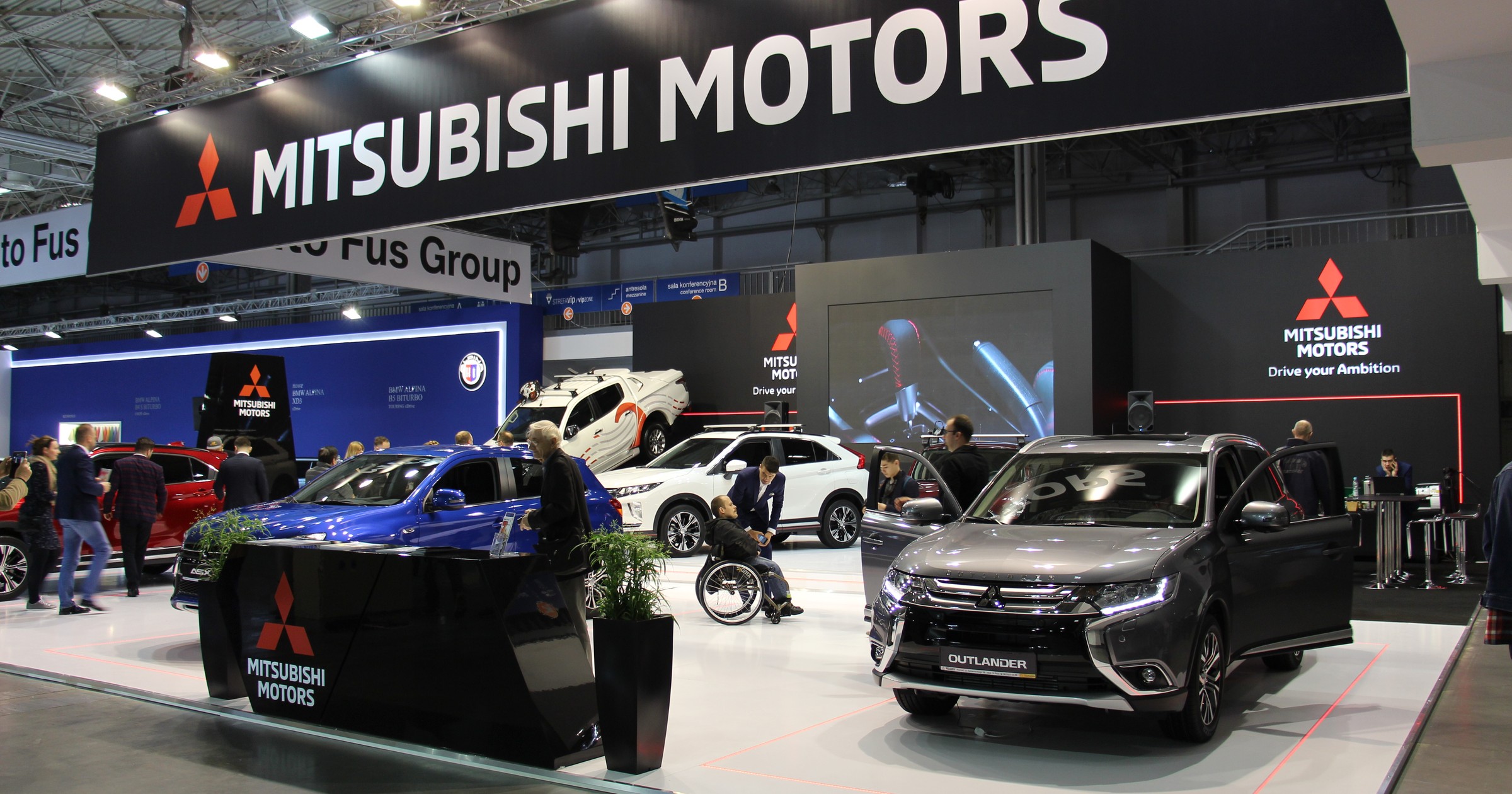 Mitsubishi podczas Poznań Motor Show