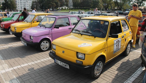 13 Ogólnopolski Zlot Fiata 126p w Warszawie
