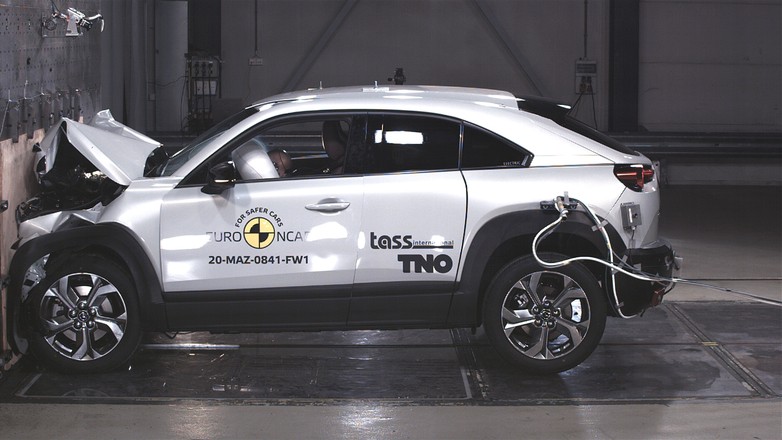 Euro NCAP – Honda Jazz i Mazda MX-30 zdały test na piątkę