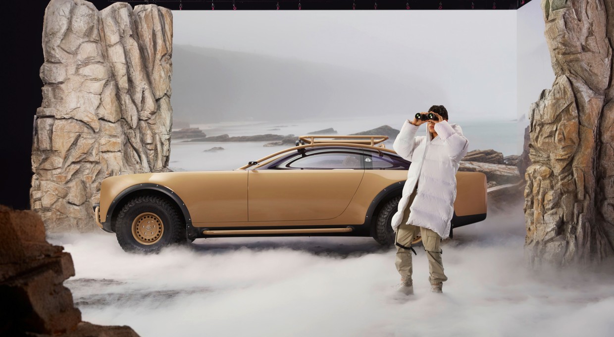 Project MAYBACH - terenowe coupé stworzone przez projektanta mody