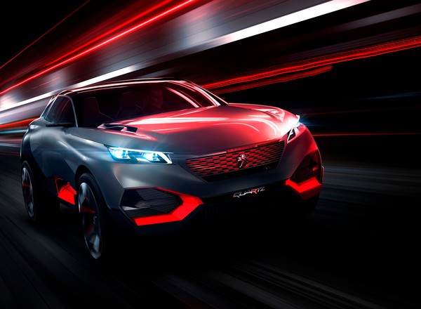 Peugeot Quartz - absolutnie niekonwencjonalny crossover