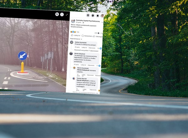 Na drogach wyrastają przeszkody, nawet na zakrętach, bo tak jest bezpieczniej. Bezpieczniej?