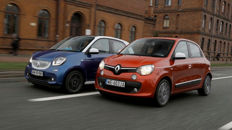 Zwinne bliźniaki - Smart Forfour kontra Renault Twingo