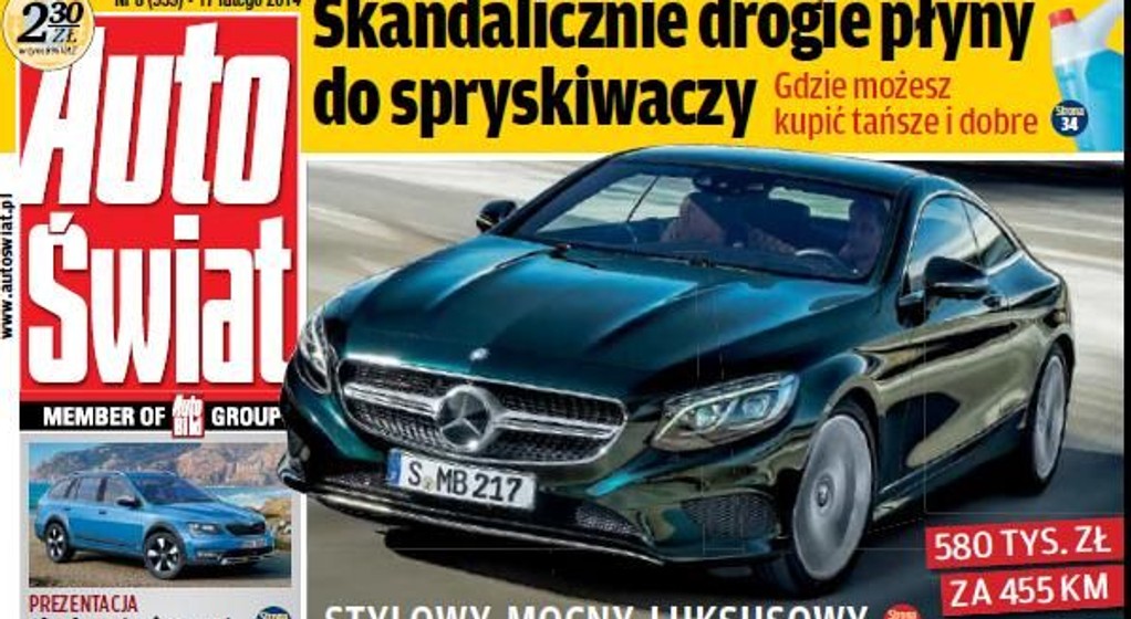 Auto Świat nr 8/2014 w kioskach i na tabletach