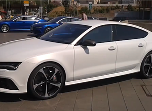 Z terenu o nowym Audi RS7