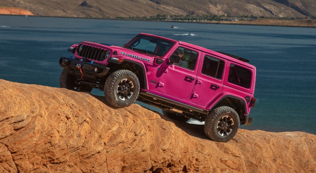 Jeep Wrangler 2024 w kolorze Tuscadero