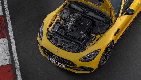 Takie czasy. Mercedes-AMG GT Coupé z silnikiem 2.0
