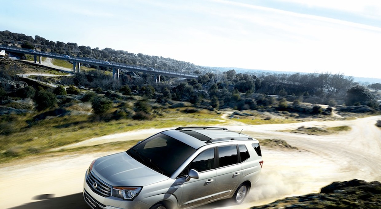 SsangYong Rodius - Podróż w nieznane