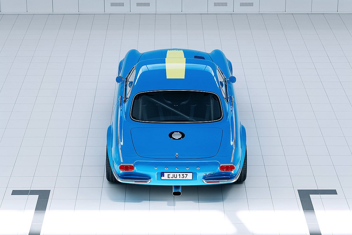 Volvo P1800 Cyan