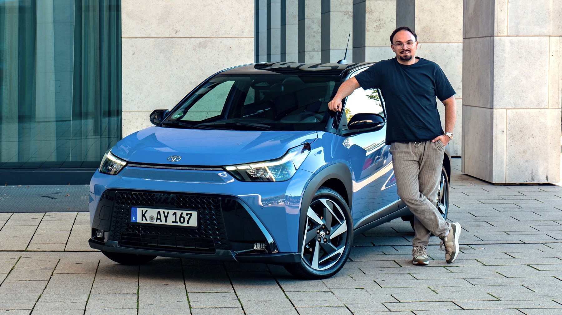 Pierwsza jazda hybrydową Toyotą Aygo X HEV