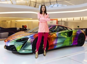 Tylko BMW może mieć "art cary"? McLaren doczekał się własnego, dzięki Nat Bowen