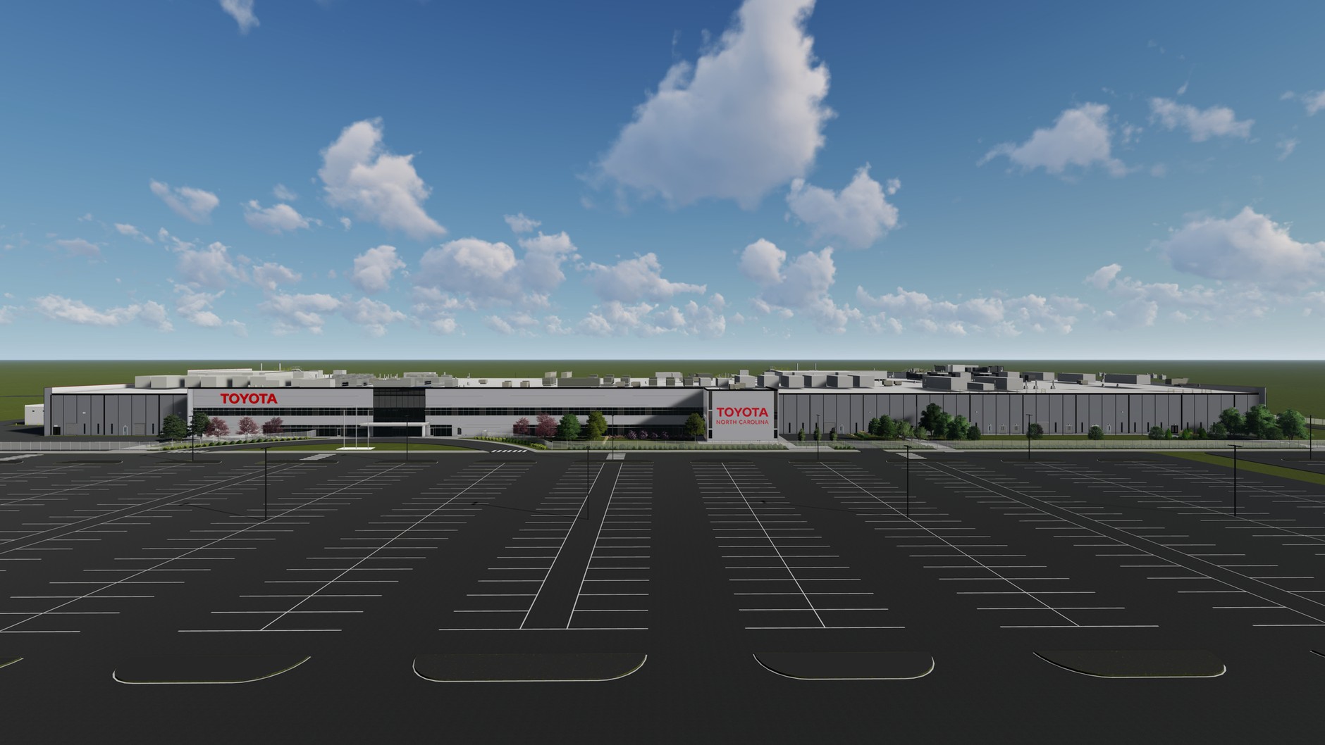 Wizualizacja nowej fabryki